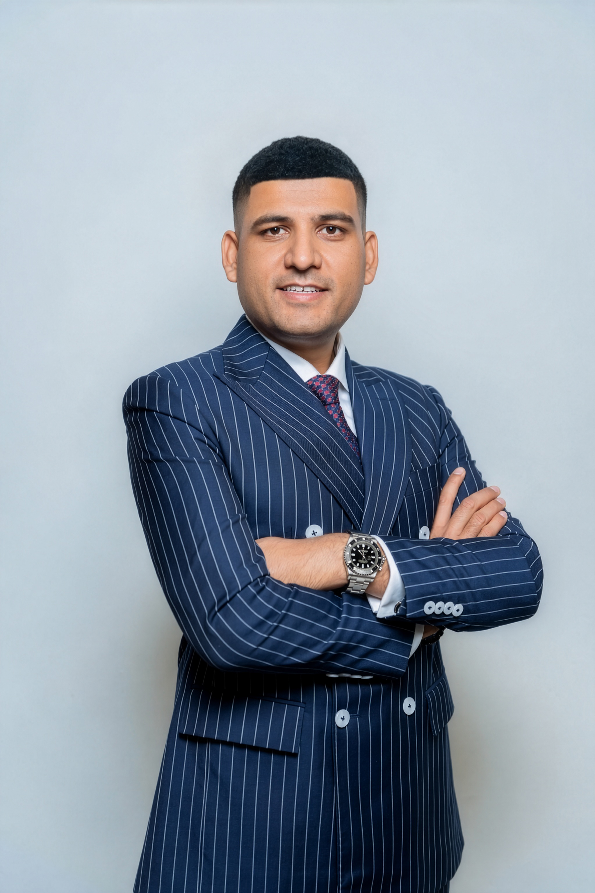 Portrait of Momin Mehmood, Dubai Hills Estate ultra-luxury specialist